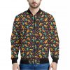 Mexico Cinco de Mayo Pattern Print Bomber Jacket