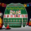 Minions Christmas Knitting Pattern 3D Print Ugly Christmas Sweatshirt