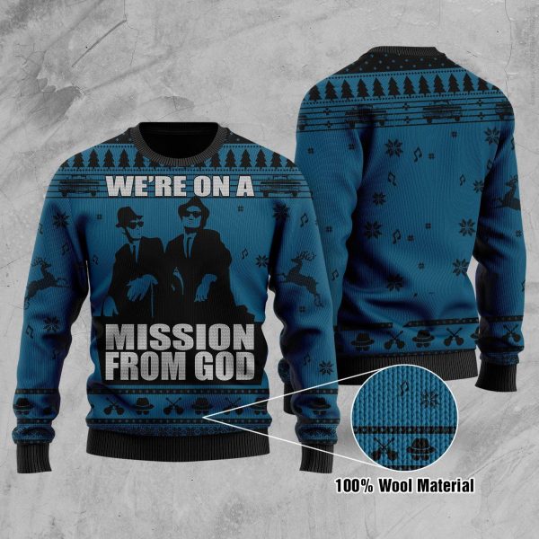 Mission From God 3D Printed Sweatshirt