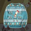 Mr. Poopy Butthole Knitting Pattern 3D Print Ugly Sweatshirt