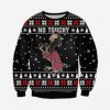 No Touchy Knitting Pattern 3D Print Ugly Sweatshirt