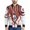Octopus Tentacles Print Bomber Jacket