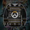 Overwatch Game 3D Knitting Pattern Print Ugly Christmas Sweatshirt