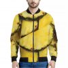 Pineapple Slices Print Bomber Jacket