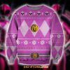 Power Rangers Knitting Pattern 3D Pink Print Ugly Sweatshirt