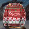 Rainier Beer Knitting Pattern 3D Print Ugly Sweatshirt