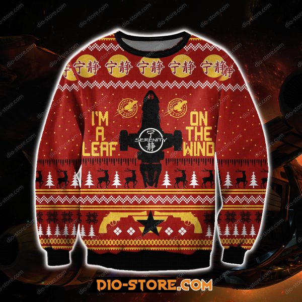 Serenity Firefly 3D Print Ugly Christmas Sweatshirt