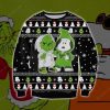 Snoopy And Grinch 3D All Over Printed Ugly Christmas Sweatshirt