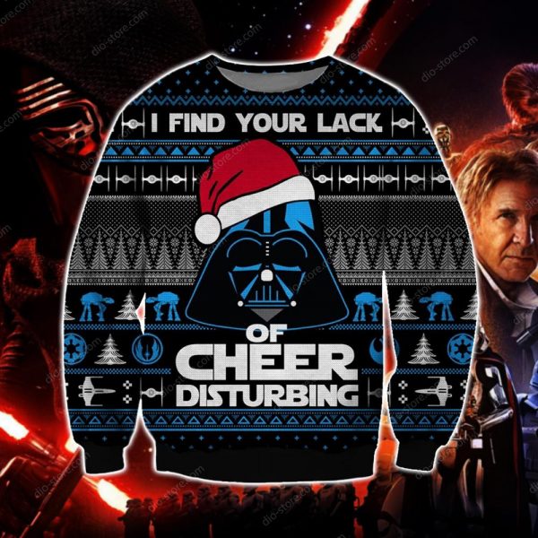 Star Wars 3D All Over Printed Ugly Christmas Sweatshirt