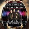 Supernatural 3D Print Knitting Pattern Ugly Christmas Sweatshirt