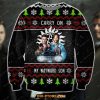 Supernatural Carry On My Wayward Son 3D Print Ugly Christmas Sweatshirt