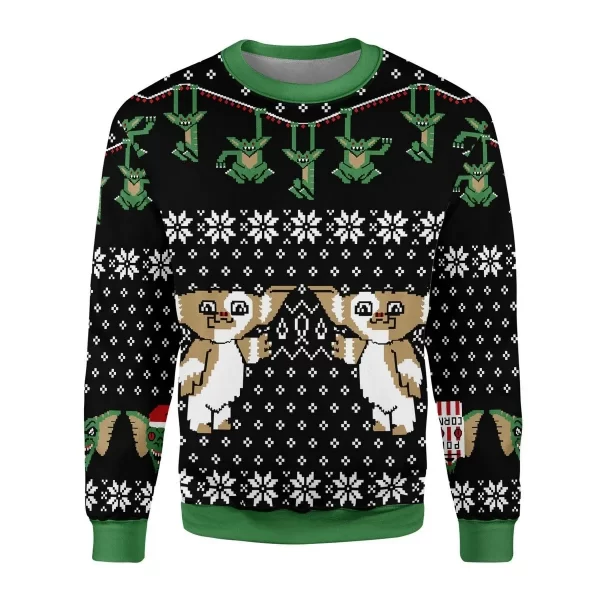 Sweatshirt Gremlins Mondo Ugly Christmas 3D