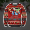 The Avengers Merry Christmas 3D All Over Printed Ugly Sweatshirt