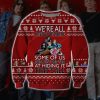 The Breakfast Club Knitting Pattern 3D Print Ugly Christmas Sweatshirt