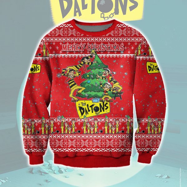 The Dalton Brothers 3D All Over Printed Ugly Christmas Sweatshirt