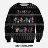 The Horror Christmas Vacation 3D All Over Printed Ugly Sweatshirt
