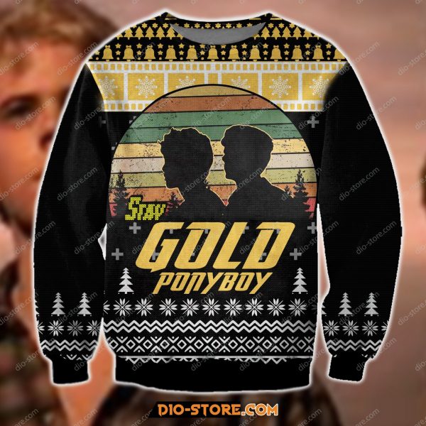 The Outsiders 3D Print Ugly Christmas Sweatshirt