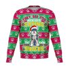 They See You When You'Re Eating Snacks Schnauzer - 3D Ugly Christmas Holiday Fashion Sweatshirt