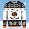 Tito'S Handmade Vodka Ugly Christmas Sweatshirt