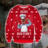 Vert Der Ferk 3D All Over Printed Ugly Sweatshirt