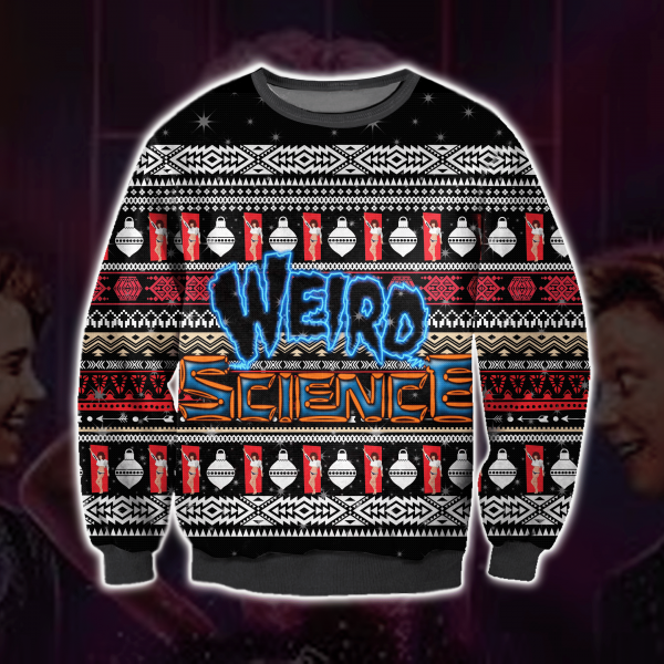 Weird Science 3D All Over Printed Ugly Sweatshirt