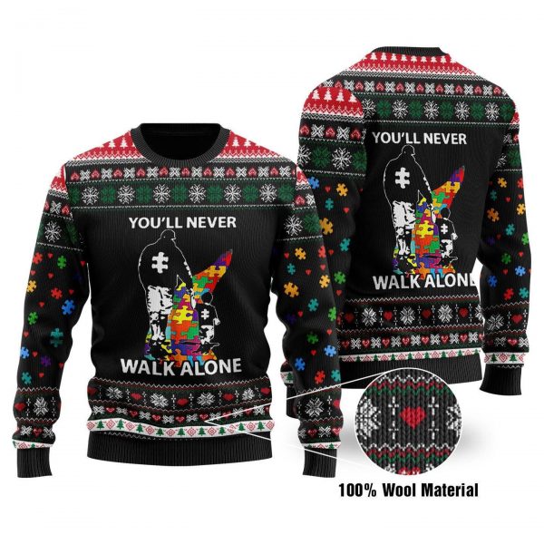 You'Ll Never Walk Alone 3D Printed Sweatshirt