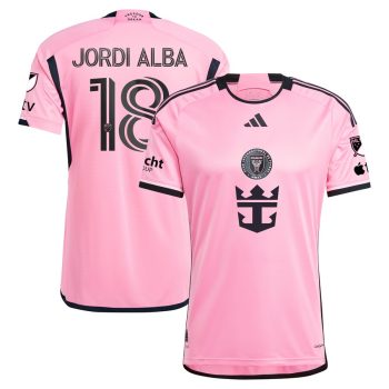 Jordi Alba Ramos Inter Miami CF 2024 2getherness Player Jersey - Pink