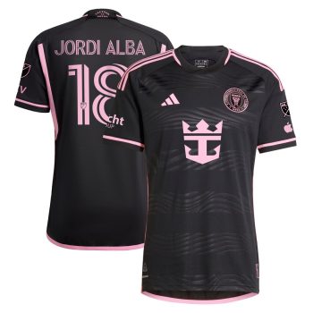 Jordi Alba Ramos Inter Miami CF 2024 La Noche Player Jersey - Black