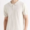 Men's Plus Size Button Detail Short Sleeve Polo