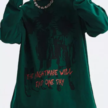 Men's Plus Size Graphic Long Sleeve T-Shirt