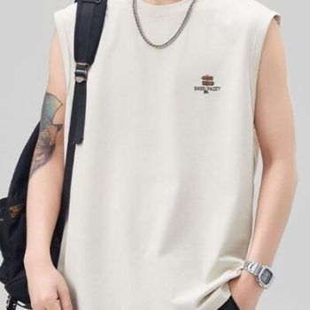 Men's Plus Size Round Neck Tank